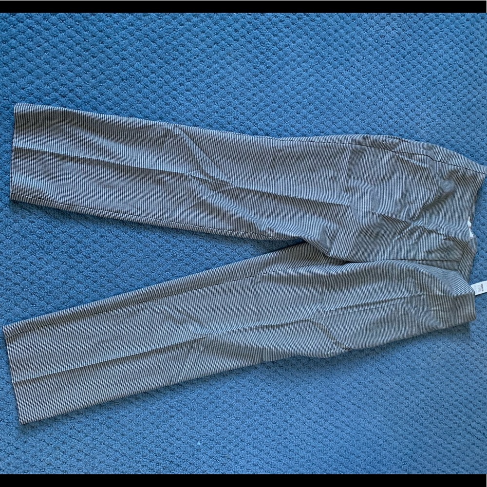 Talbots Brand New 6P Slim Fit Checkered Pant